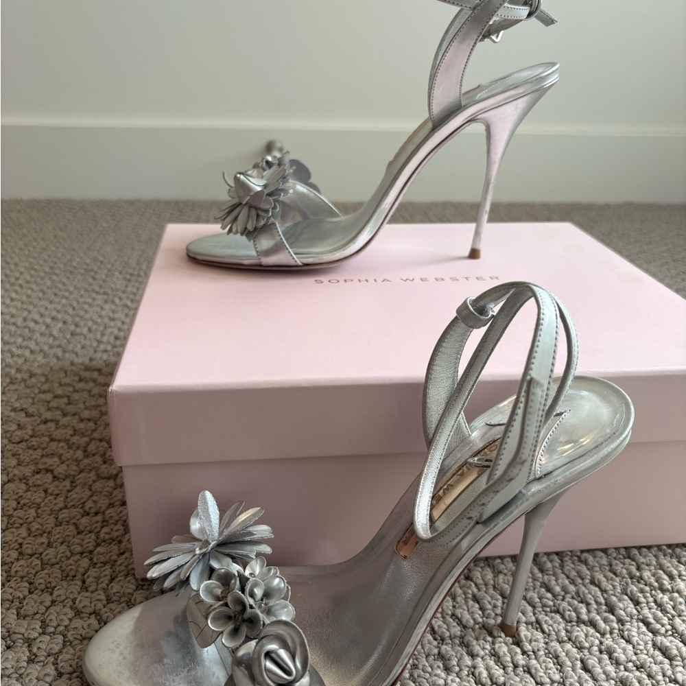 Sophia Webster “Lilico” Silver Heels